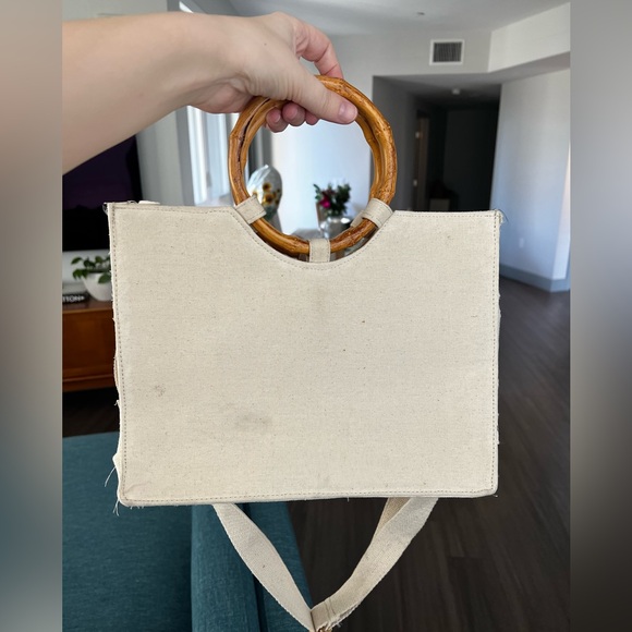 Sol and Mer Beaded Orange Tote from Marshall’s / TJ Maxx - Picture 2 of 8